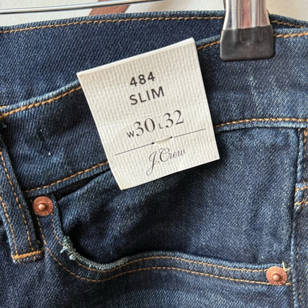 NWT J Crew 484 Slim Fit Kurabo Japanese Denim Jeans